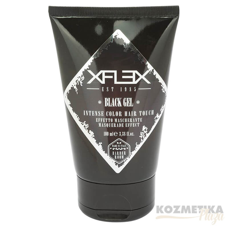 XFLEX Black Gel/Fekete Hatású Zselé 100 ml