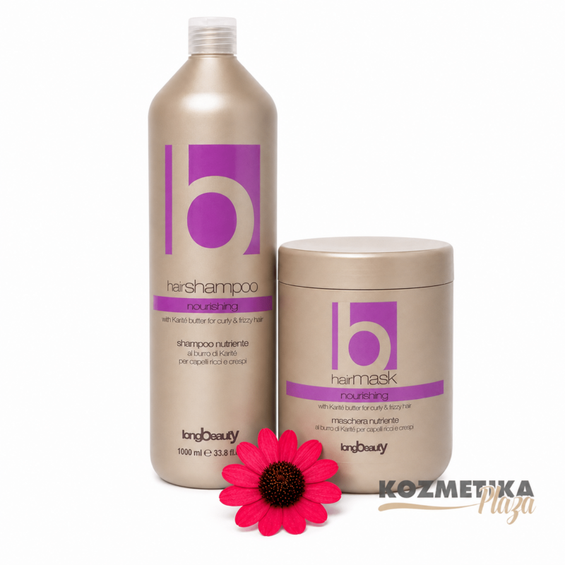Csomag Ár! Beauty Evolution Karité Tápláló Sampon + Pakolás
