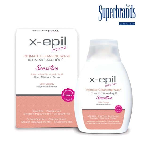 X-Epil Intim Mosakodógél/Sensitive 250 ml