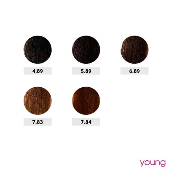 Young Y-PLX Color You Kávé Hajftesték