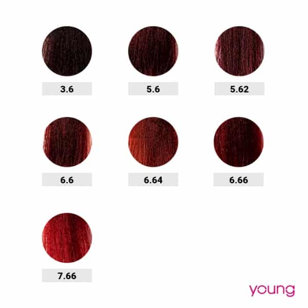 Young Y-PLX Color You - Vörös Hajfesték